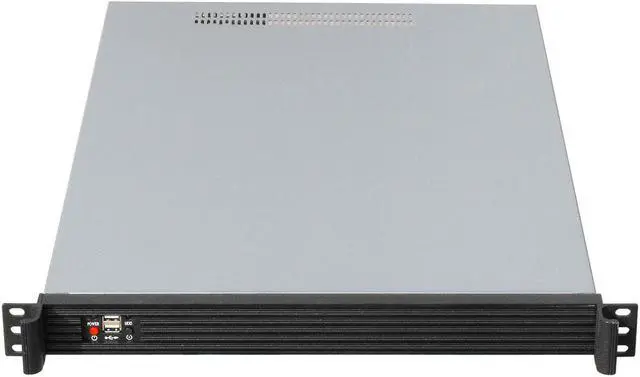 Alt view image 2 of 5 - 1U server chassis / standard 19 "rack-mounted server chassis / 4 standard 3.5" hard disk slots / suitable for installation of various motherboards with E-ATX 12 "× 13" and below sizes / empty chassis