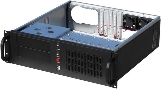 Main image of 3u storage server rackmount case best rack mount server cases  Applicarion:Srorage,security monitoring,cloud computing,Empty Server case