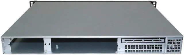 Alt view image 7 of 7 - 1U server case / standard 19 "rack-mounted server case / suitable for various motherboards of ATX 12" × 9.6 "and below