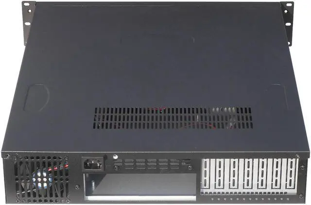 Alt view image 3 of 4 - 2U server chassis / 7 standard 3.5-inch hard drive bays / supports 12 "× 9.6" and below size motherboard