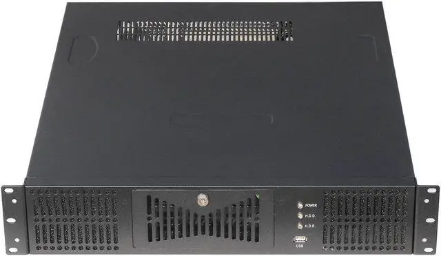 Main image of 2U server chassis / 7 standard 3.5-inch hard drive bays / supports 12 "× 9.6" and below size motherboard