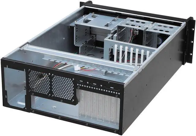 Alt view image 4 of 5 - 4U industrial control chassis / suitable for the installation of standard ISA / PCI / PCIMG industrial backplane or industrial motherboards of 12 inches * 13 inches and below