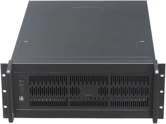 Alt view image 2 of 5 - Internet cafe server chassis / standard 19-inch rack-mounted server chassis / suitable for various motherboards of E-ATX 12 × 13 inches and below / empty chassis