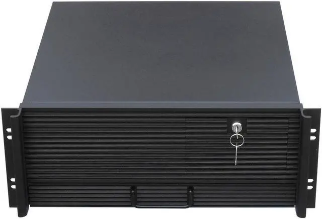 Main image of 4U industrial integrated chassis / standard 19-inch rack-mounted industrial control chassis / 4 standard 3.5-inch hard disk slots (including 2 hot-swappable hard disk slots) / empty chassis