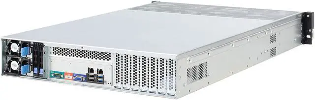 Alt view image 5 of 6 - 2U Rackmount Hotswap server Case / equipped with 6Gb / s Expander expansion backplane, Mini-sas (SFF8087) interface, with temperature control, with SGPIO, with time-sharing start / empty chassis