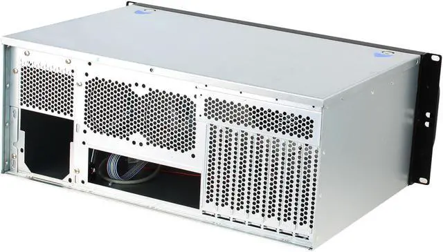 Alt view image 4 of 5 - 4U300 server chassis  Compatible motherboard: standard ATX following motherboard Size: L300*W437.5*H176.5MM  empty chassis