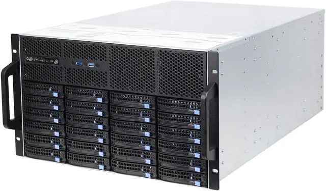 6U Rackmount Hotswap server Case 48 hard drive enclosure 6GB