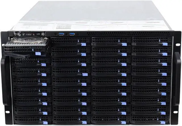 Alt view image 7 of 7 - 6U Rackmount Hotswap server Case Storage Server Chassis 60 hard drive box 6GB extended backplane storage server chassis IPFS empty chassis