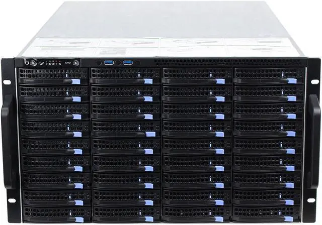 Main image of 6U Rackmount Hotswap server Case Storage Server Chassis 60 hard drive box 6GB extended backplane storage server chassis IPFS empty chassis