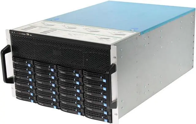 Alt view image 2 of 7 - 6U Rackmount Hotswap server Case Storage Server Chassis 60 hard drive box 6GB extended backplane storage server chassis IPFS empty chassis