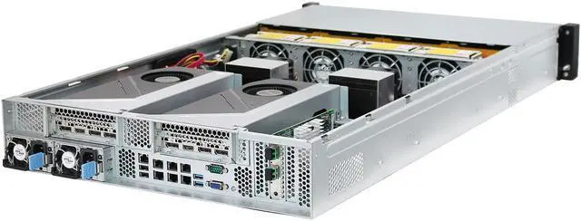 Alt view image 4 of 4 - S278-12 2U storage server 12 disk hot swappable GPU computer supports E-ATX mainboard AI server air cooling chassis High performance server