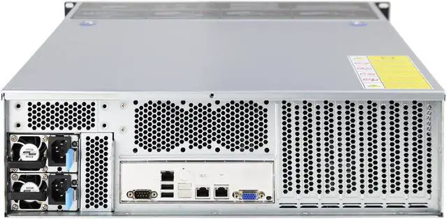 Alt view image 4 of 7 - 3U hot swappable 16 hard disk 6GB/SAS backplane storage server empty chassis