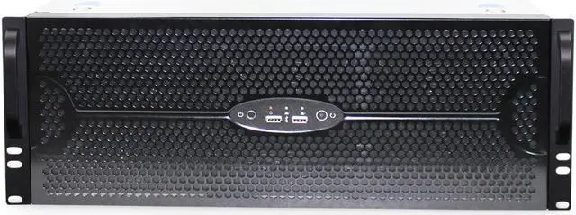 Alt view image 2 of 7 - GPU Server chassis 4U storage big data server redundant power supply lower air cooling server chassis empty chassis