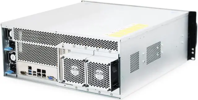 Alt view image 5 of 7 - GPU Server chassis 4U storage big data server redundant power supply lower air cooling server chassis empty chassis