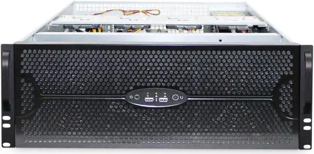 Main image of GPU Server chassis 4U storage big data server redundant power supply lower air cooling server chassis empty chassis