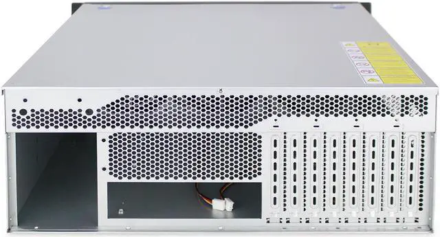 Alt view image 4 of 7 - GPU server chassis 4U server chassis air-cooled storage big data host cluster computer empty chassis