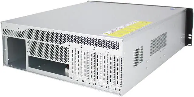 Alt view image 7 of 7 - GPU server chassis 4U server chassis air-cooled storage big data host cluster computer empty chassis