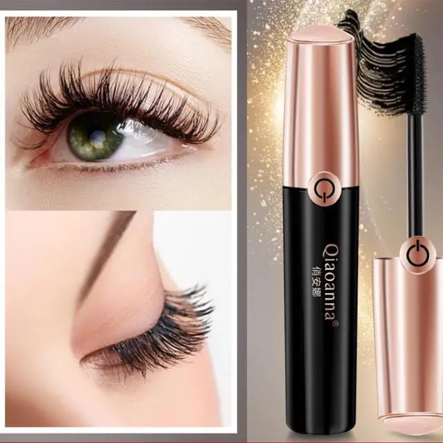 Alt view image 2 of 2 - 4D Silk Fiber Eyelash Mascara Waterproof Length Thick Long Lasting Smudge-Proof