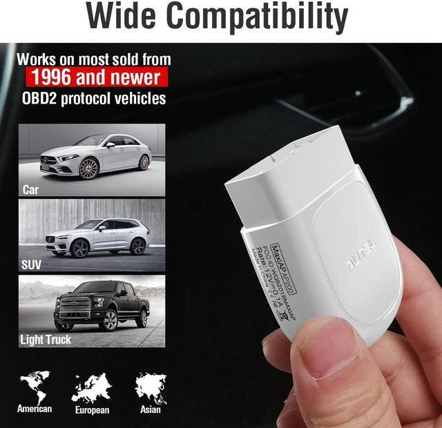 Alt view image 7 of 7 - Autel MaxiAP AP200(HT200) OBD2 Scanner Bluetooth Car Diagnostic Scan Tool Check Engine Light