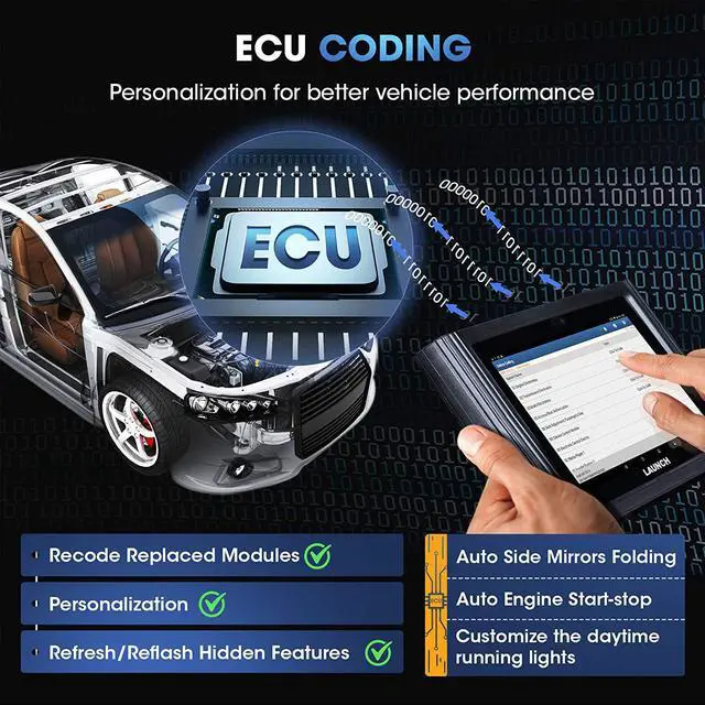 Alt view image 5 of 7 - Launch X431 PADIII ECU Programming Car Diagnostic Tool 50+ Reset ECU Coding All System Diagnostic Scanner