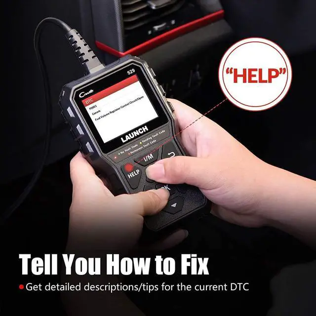 Alt view image 7 of 7 - LAUNCH CR529 OBD2 Scanner Code Reader Automotive Diagnostic Scan Tool (Advanced Version of CR319)