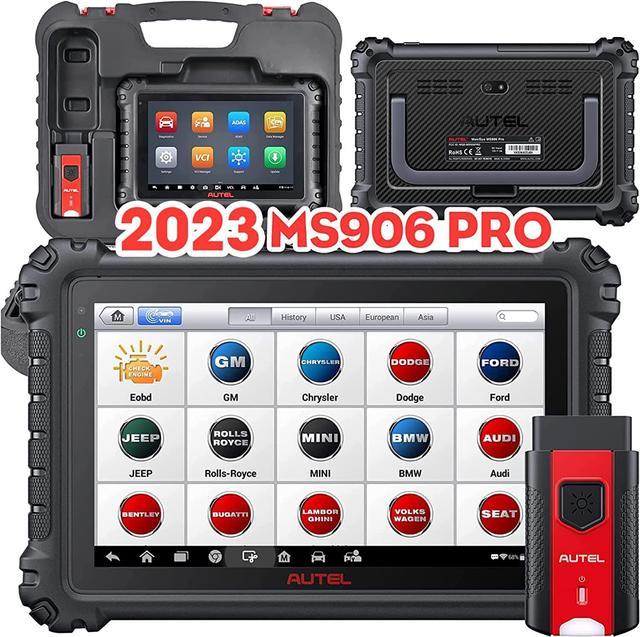 Autel Scanner MS906Pro TS Full System Diagnostic Tool 2024 Newer Up of  MS906 Pro MS906BT MS906TS MK908 Top TPMS Diagnostic & ECU Coding,  Bidirectional