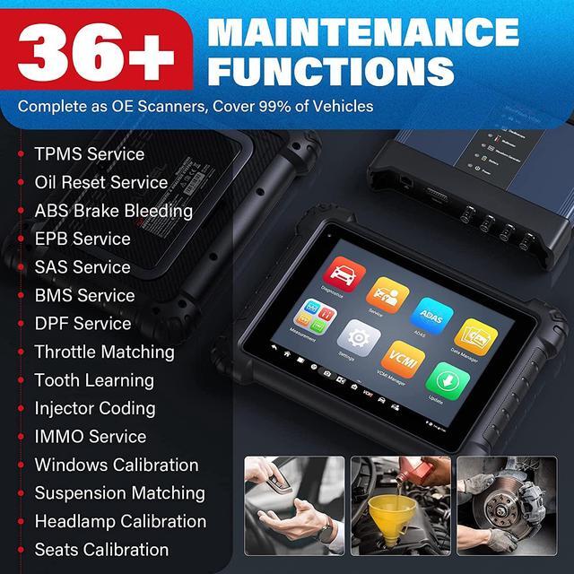 Alt view image 5 of 7 - Autel Maxisys MS919 Car Diagnostic Scan Tool Intelligent Diagnostics Topology 2.0, & , 40+ Services Upgrade of MS909 Ultra Lite