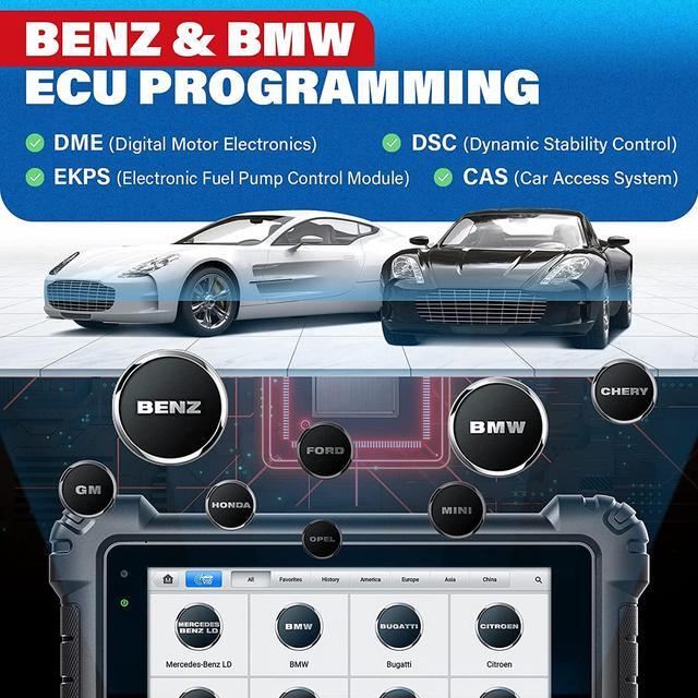 Alt view image 6 of 7 - Autel Maxisys MS919 Car Diagnostic Scan Tool Intelligent Diagnostics Topology 2.0, & , 40+ Services Upgrade of MS909 Ultra Lite