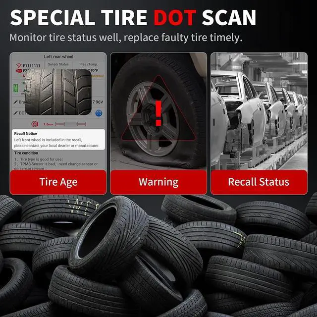 Alt view image 4 of 7 - Autel MaxiTPMS ITS600 TPMS Relearn Tool Activate/Relearn All Sensor Upgrade of TS508/TS601/MK808TS