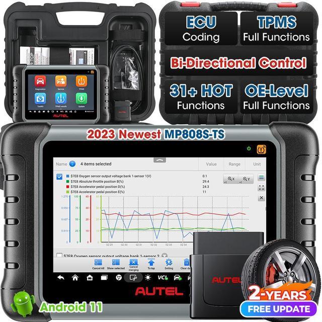 Autel Scanner Maxisys MS906 Pro Auto Diagnostic Scan Tool With Advanced ECU  Coding, Adaptations,with MV108,BT506 