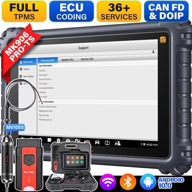 Autel MaxiCOM MK906 PRO Upgraded of MS906 Pro/MK906BT Diagnostic Tool with  Advanced ECU Coding All System with CAN FD & DoIP