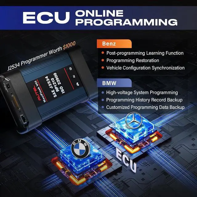 Alt view image 5 of 7 - Autel Maxisys Elite II Pro Car Diagnostic Scan Tool  38+ Resets Active Test with 2-Year Free Update Same as Ultra MS919 MS909 Up of MK908P