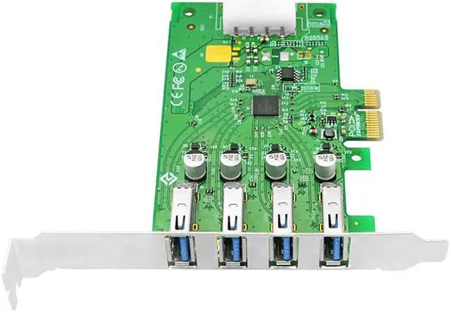 Alt view image 4 of 5 - Linkreal 4 Ports USB 3.0 Expansion Card 5Gb/s PCI Express to USB 3.0 Converter Adapter Card for Desktop by PCIe x1 x4 x8 x16 slot