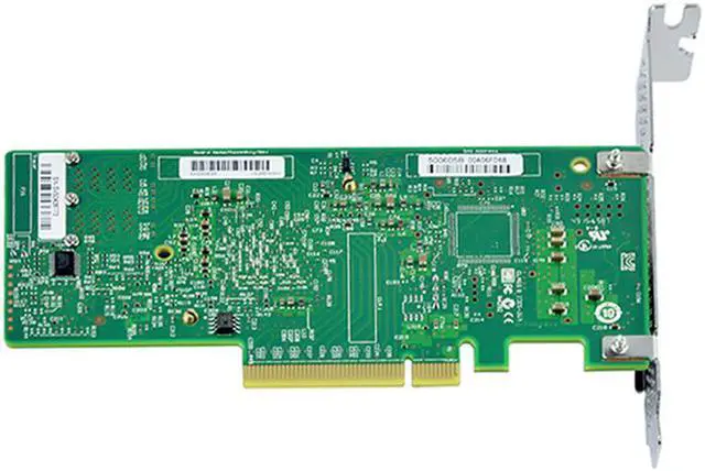 Alt view image 2 of 3 - 8 Ports PCI Express 3.0 x8 to SATA/SAS RAID Controller Card 12Gb/s with Chipset SAS 3008 For Servers-Compatible for SAS 9300-8I