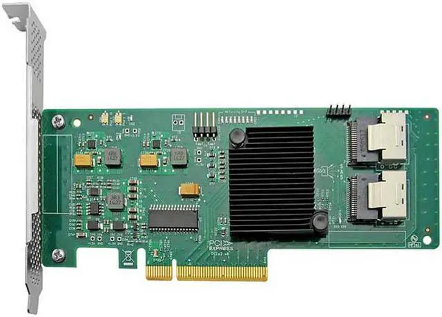 Main image of 8-Port Internal PCI Express SAS/SATA HBA RAID Controller Card, 6Gb/s with SAS2008 Chip, Compatible For SAS 9211-8I