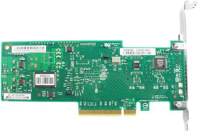 Alt view image 2 of 4 - 8-Port Internal PCI Express SAS/SATA HBA RAID Controller Card, 6Gb/s with SAS2008 Chip, Compatible For SAS 9211-8I