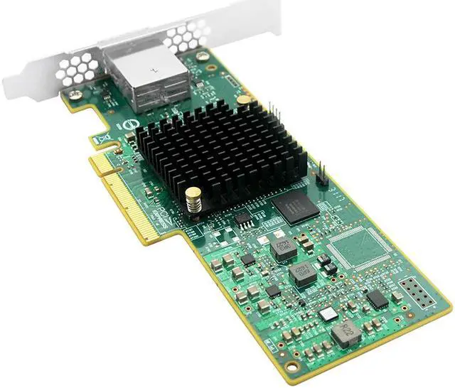 Alt view image 4 of 4 - 8-Port 12Gb/s External PCI Express SAS/SATA HBA Controller Card,Broadcom's SAS 3008, compatible for SAS 9300-8E