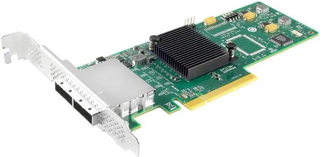 Alt view image 2 of 6 - 6Gb/s PCIe x8 to 8-Port External SAS/SATA Expansion Card-Compatible for SAS 9200-8E
