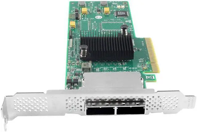 Alt view image 4 of 6 - 6Gb/s PCIe x8 to 8-Port External SAS/SATA Expansion Card-Compatible for SAS 9200-8E