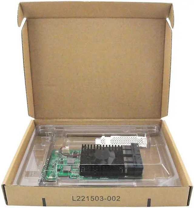 Alt view image 6 of 6 - Linkreal PCI Express 3.0 x8 to 4 x U.2 (SFF-8643) NVMe SSD Adapter