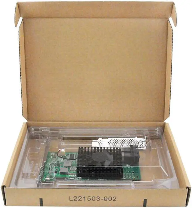 Alt view image 6 of 6 - Linkreal PCI Express 3.0 x8 to 2 x U.2 (SFF-8643) NVMe SSD Adapter