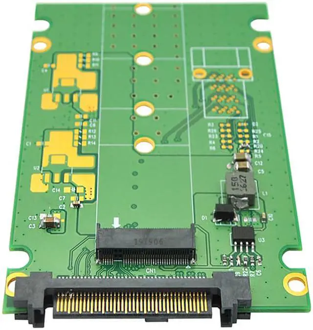 Alt view image 4 of 6 - Linkreal M.2 to U.2 NVMe SSD Adpater Connected by SFF-8639 to SFF-8643 Cable