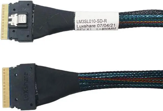 Main image of Linkreal PCIe 4.0 SFF-8654 8i to SFF-8654 8i Cable