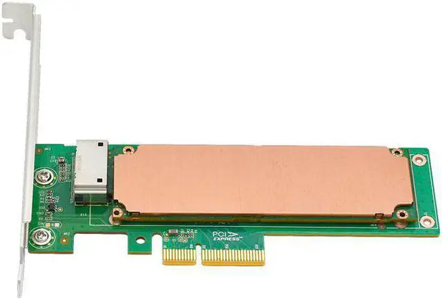 Alt view image 4 of 5 - Linkreal PCIe 4.0 x4 to NVMe EDSFF 1U short E1.S Adapter