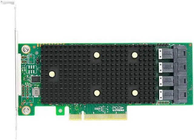 Main image of PCIe x8 to 16 Port Tri-Mode SAS/SATA/NVMe Storage Adapter Card-LRTM9C16-16I Compatible for SAS 9400-16I