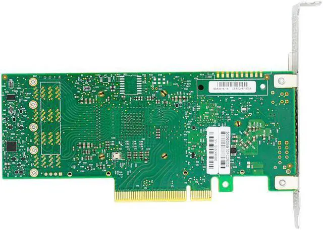 Alt view image 5 of 5 - PCIe x8 to 16 Port Tri-Mode SAS/SATA/NVMe Storage Adapter Card-LRTM9C16-16I Compatible for SAS 9400-16I