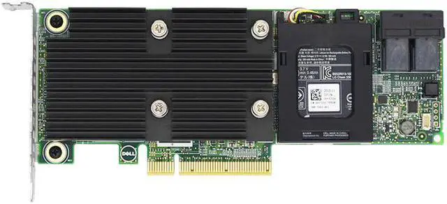 Alt view image 2 of 7 - H730 Eight-port 12Gbps PCI Express (PCIe) RAID controller