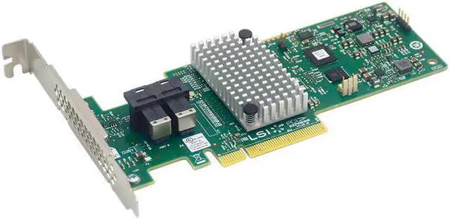 Alt view image 4 of 7 - SAS 9340-8I 12G 8 Port RAID HBA Controller Card Lenovo M1215