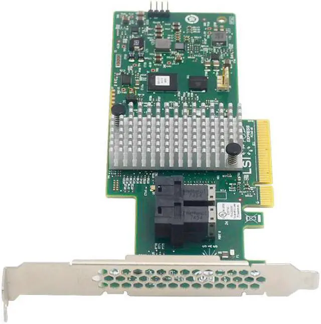 Alt view image 7 of 7 - SAS 9340-8I 12G 8 Port RAID HBA Controller Card Lenovo M1215