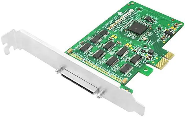 Alt view image 3 of 5 - Linkreal 8-port DB 9 Serial RS-232 PCI Express x1 Controller Card with XR17V352 chips and low profile bracket For POS and ATM Applications